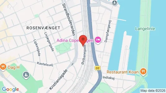 Lejligheder til salg i Østerbro - Foto fra Google Street View