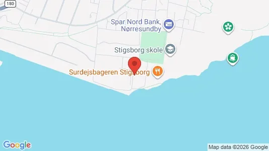 Lejligheder til salg i Nørresundby - kort over placeringen