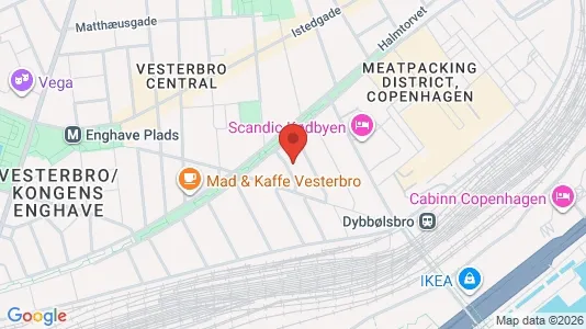 Lejligheder til salg i Vesterbro - Foto fra Google Street View