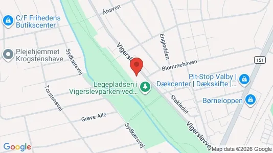 Lejligheder til salg i Valby - Foto fra Google Street View