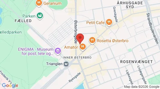 Lejligheder til salg i Østerbro - Foto fra Google Street View