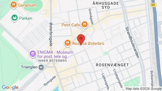 Lejligheder til salg i Østerbro - Foto fra Google Street View