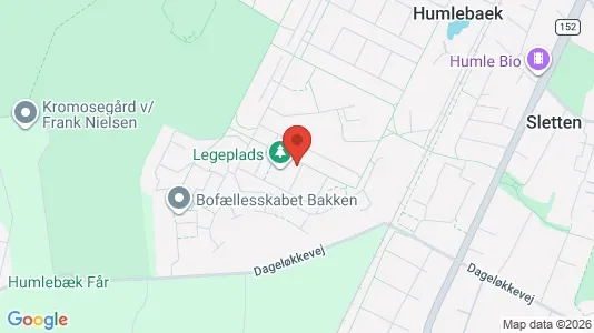 Lejligheder til salg i Humlebæk - Foto fra Google Street View