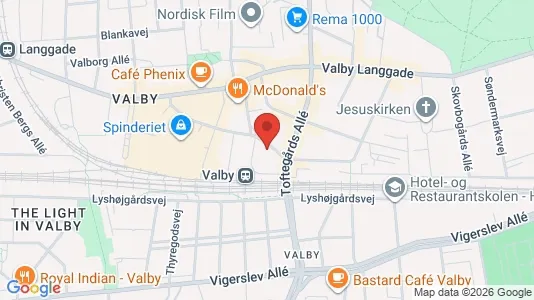 Lejligheder til salg i Valby - Foto fra Google Street View