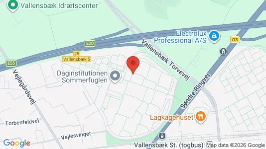 Lejligheder til salg i Vallensbæk Strand - Foto fra Google Street View