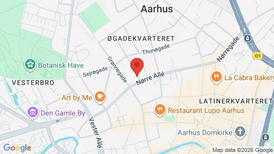 Lejligheder til salg i Århus C - Foto fra Google Street View