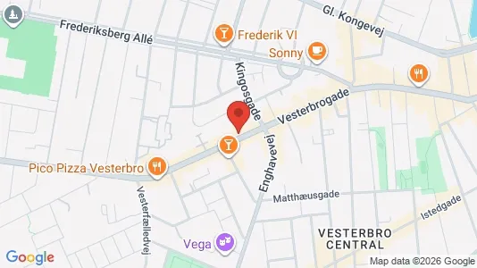 Lejligheder til salg i Vesterbro - Foto fra Google Street View