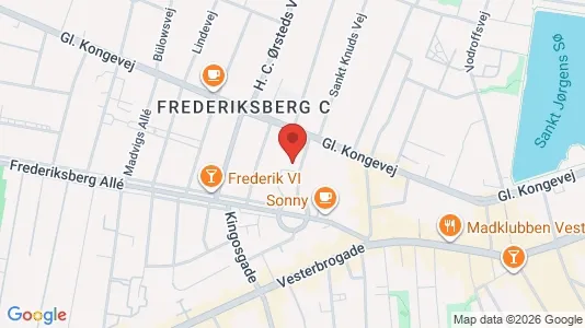 Lejligheder til salg i Frederiksberg C - Foto fra Google Street View