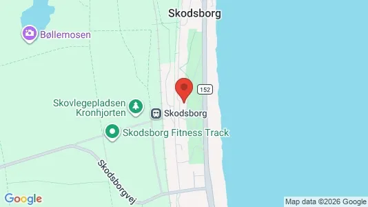 Lejligheder til salg i Skodsborg - kort over placeringen