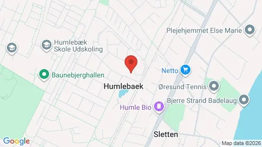 Lejligheder til salg i Humlebæk - Foto fra Google Street View