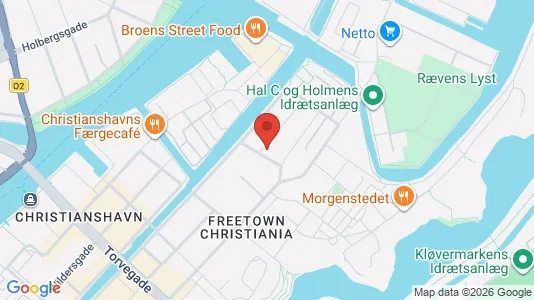 Lejligheder til salg i København K - kort over placeringen