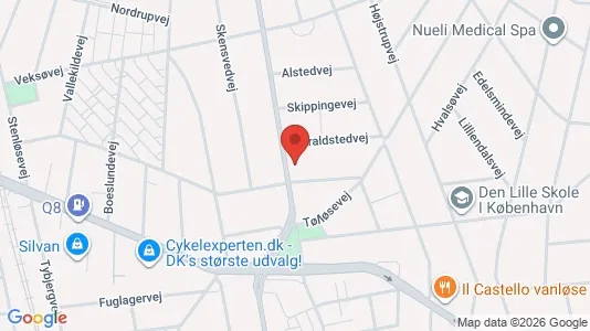 Lejligheder til salg i Brønshøj - kort over placeringen