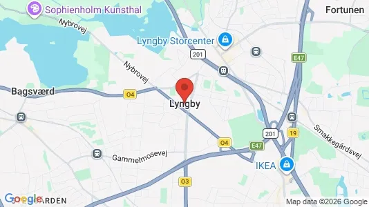 Lejligheder til salg i Kongens Lyngby - Foto fra Google Street View