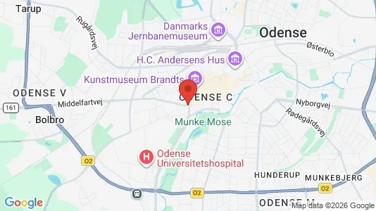Lejligheder til salg i Vesterbro - kort over placeringen