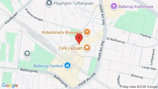 Lejligheder til salg i Ballerup - kort over placeringen