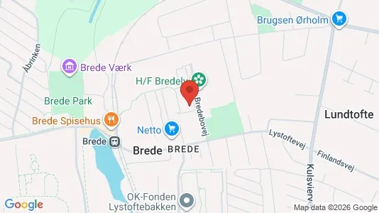 Lejligheder til salg i Kongens Lyngby - kort over placeringen