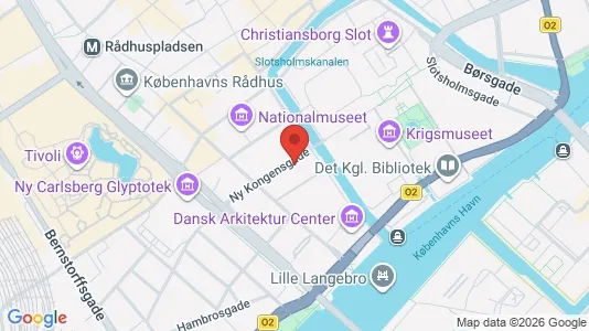 Lejligheder til salg i København K - kort over placeringen
