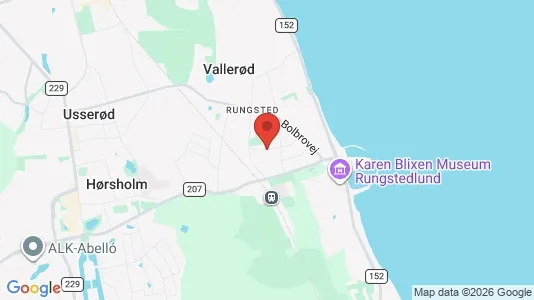 Lejligheder til salg i Rungsted Kyst - kort over placeringen
