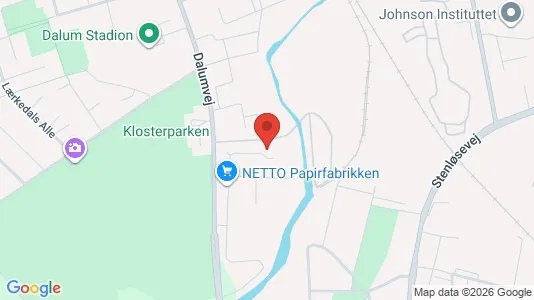 Lejligheder til salg i Odense SV - kort over placeringen