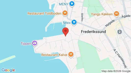 Lejligheder til salg i Frederikssund - kort over placeringen
