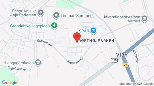 Lejligheder til salg i Viby J - kort over placeringen