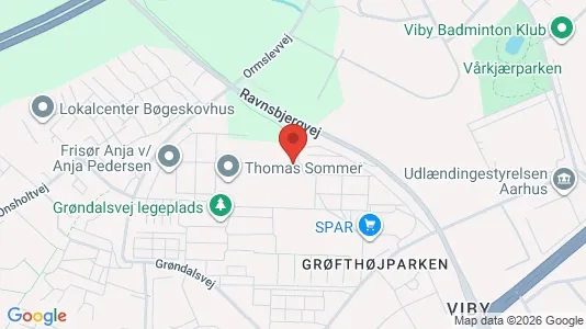 Lejligheder til salg i Viby J - kort over placeringen
