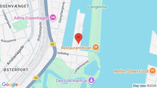 Lejligheder til salg i Østerbro - kort over placeringen