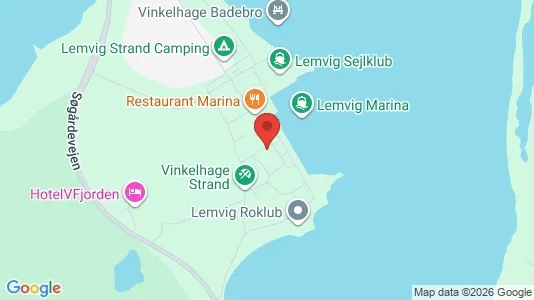 Lejligheder til salg i Lemvig - kort over placeringen