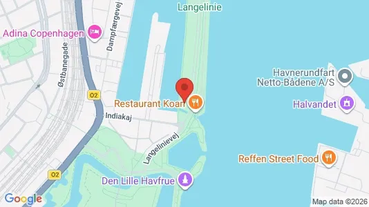 Lejligheder til salg i Østerbro - kort over placeringen