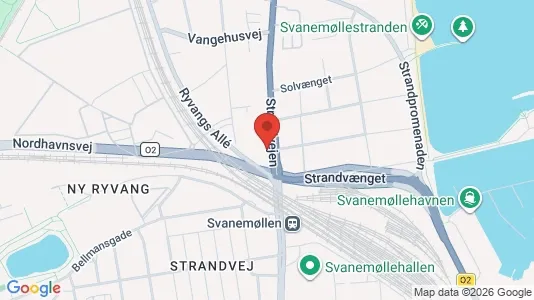 Lejligheder til salg i Østerbro - kort over placeringen