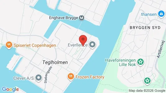 Lejligheder til salg i København SV - kort over placeringen
