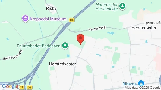 Lejligheder til salg i Albertslund - kort over placeringen