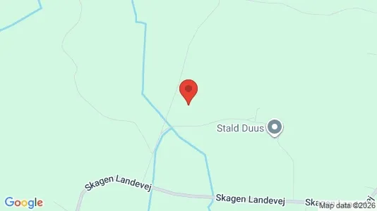 Lejligheder til salg i Hjørring - kort over placeringen